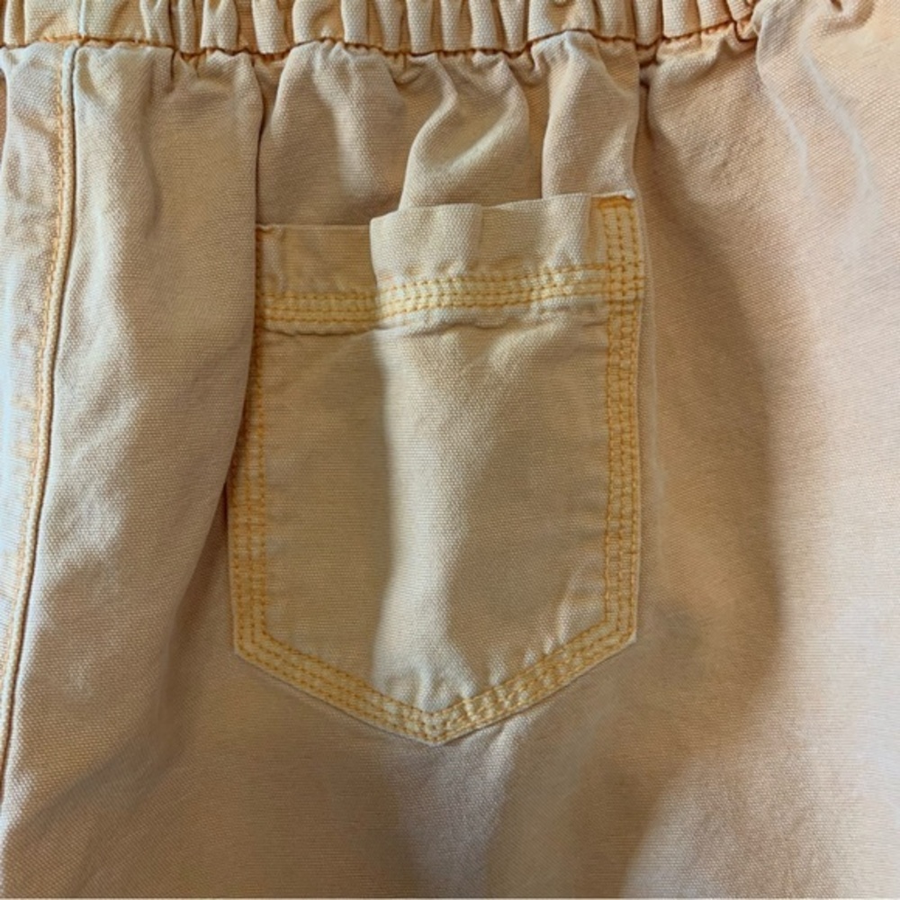 AERIE Babewatch High Waisted Pull On Shorts Orange Size Large - Picture 5 of 13